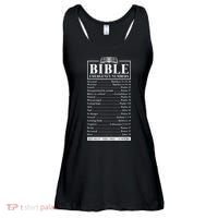 Bible Emergency Numbers Hotline Christian Verses Scriptures Ladies Essential Flowy Tank thumb 0