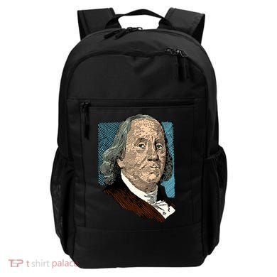 Benjamin Franklin Portrait Backpack