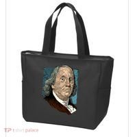 Benjamin Franklin Portrait Tote Bag thumb 3