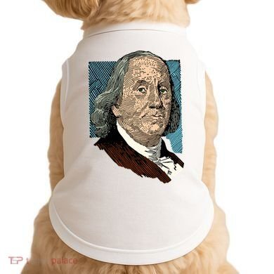 Benjamin Franklin Portrait Doggie Tank