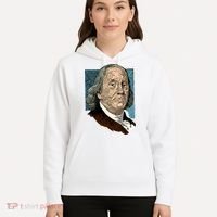 Benjamin Franklin Portrait Hoodie thumb 5