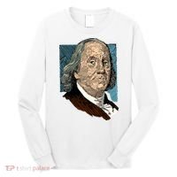 Benjamin Franklin Portrait Long Sleeve Shirt thumb 0