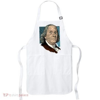 Benjamin Franklin Portrait Apron