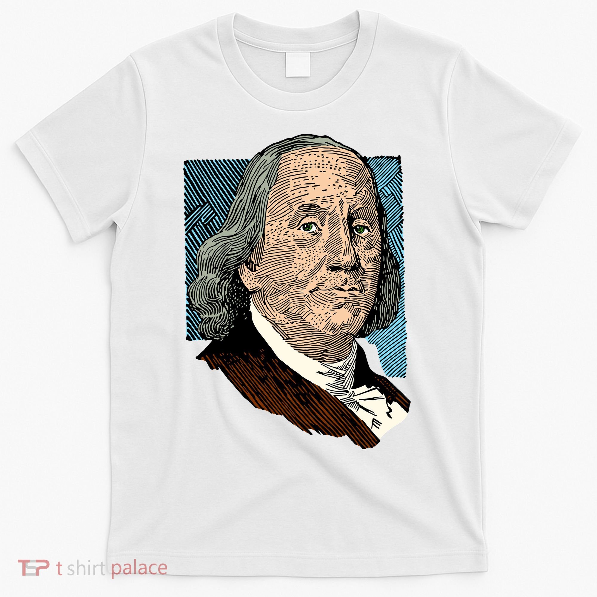 Benjamin Franklin Portrait T-Shirt