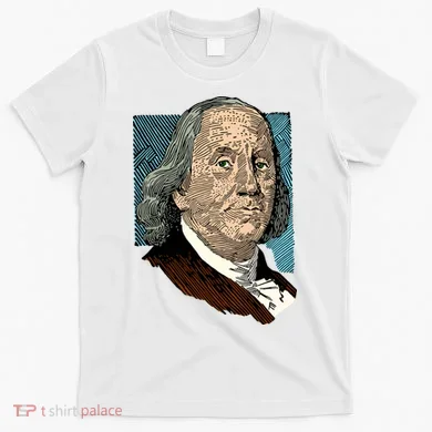 Benjamin Franklin Portrait T-Shirt