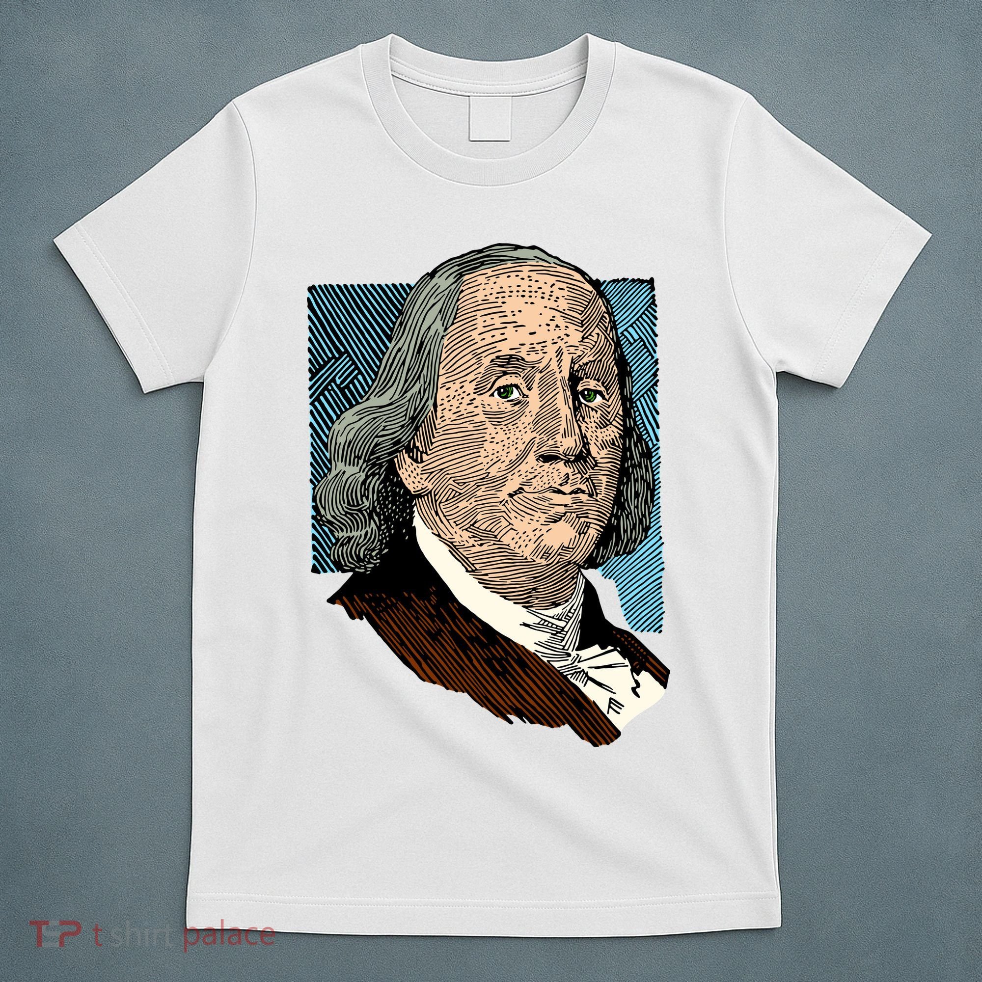 Benjamin Franklin Portrait T-Shirt