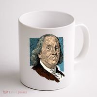 Benjamin Franklin Portrait Coffee Mug thumb 1