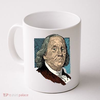 Benjamin Franklin Portrait Coffee Mug