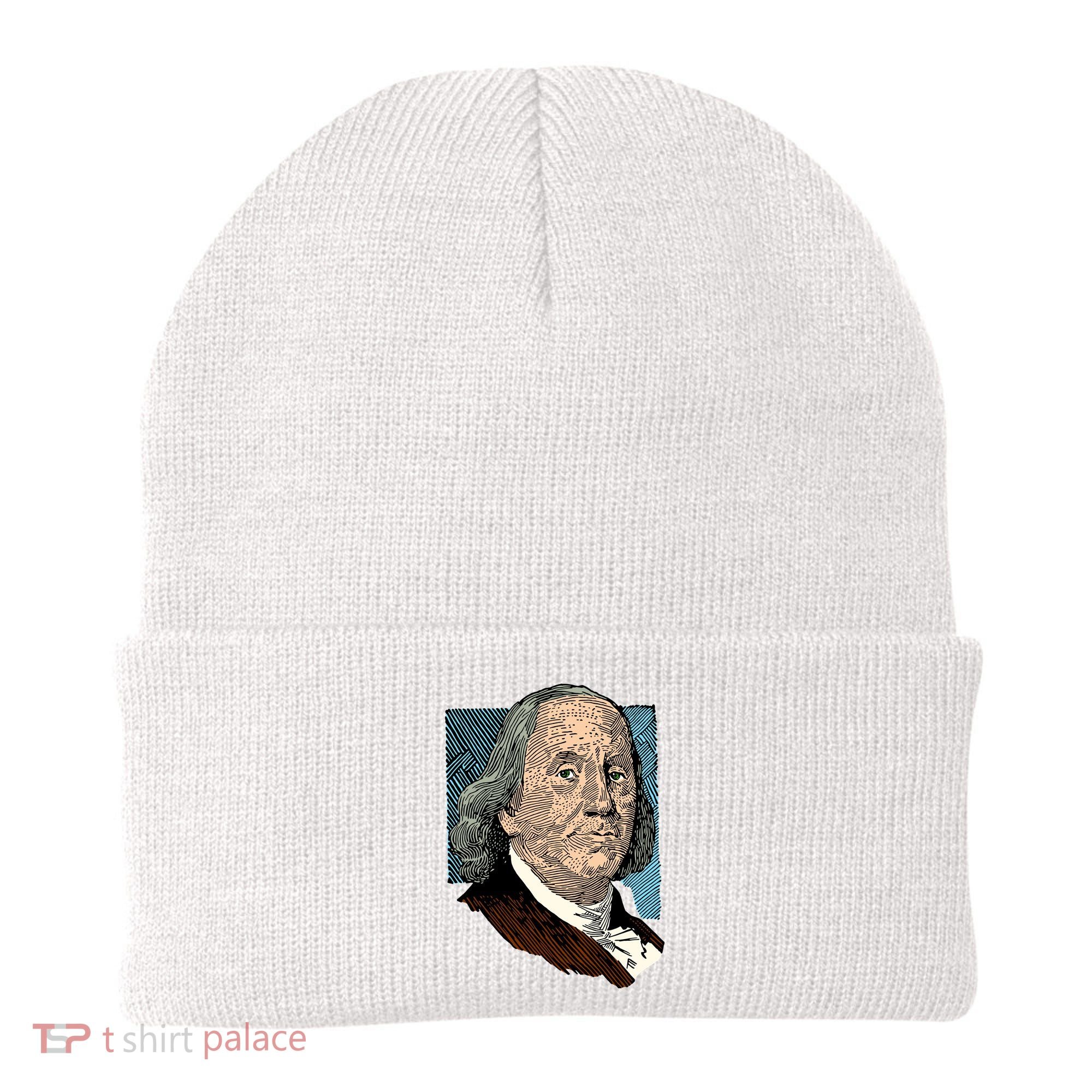 Benjamin Franklin Portrait Beanie