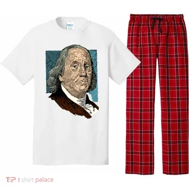 Benjamin Franklin Portrait Pajama Set