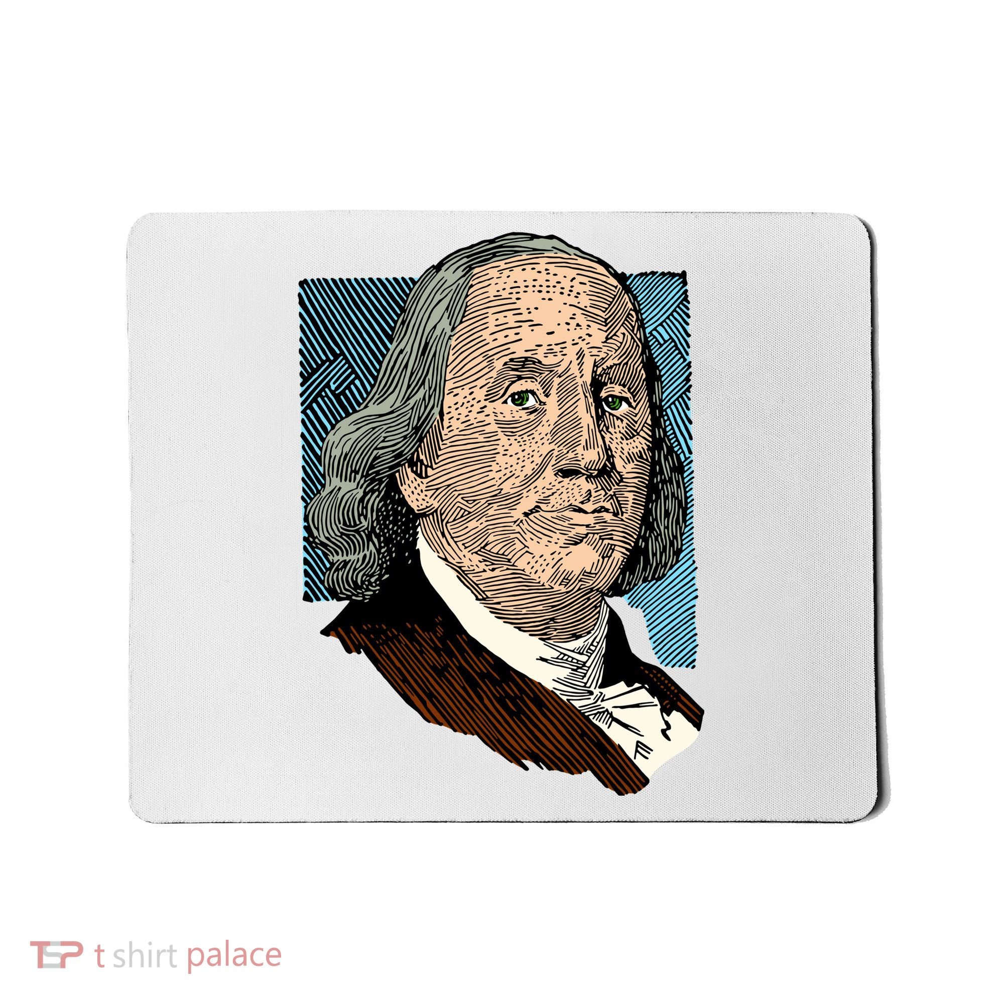 Benjamin Franklin Portrait Mousepad