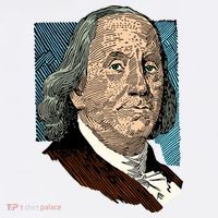 Benjamin Franklin Portrait Women's Tank Top thumb 5