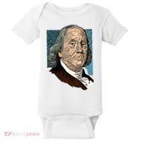 Benjamin Franklin Portrait Baby Bodysuit thumb 0