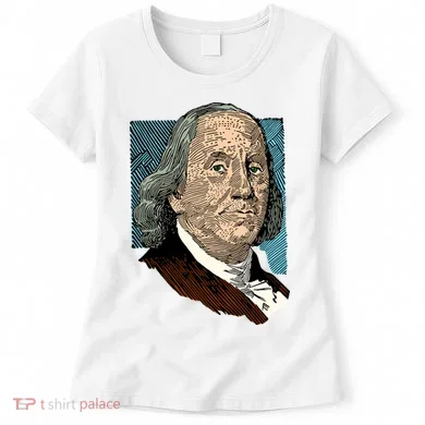 Benjamin Franklin Portrait Women's T-Shirt