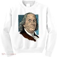 Benjamin Franklin Portrait Kids Sweatshirt thumb 0