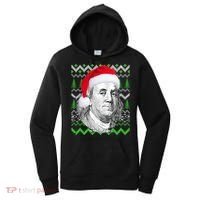 Benjamin Franklin Ugly Christmas Sweater Women's Hoodie thumb 0