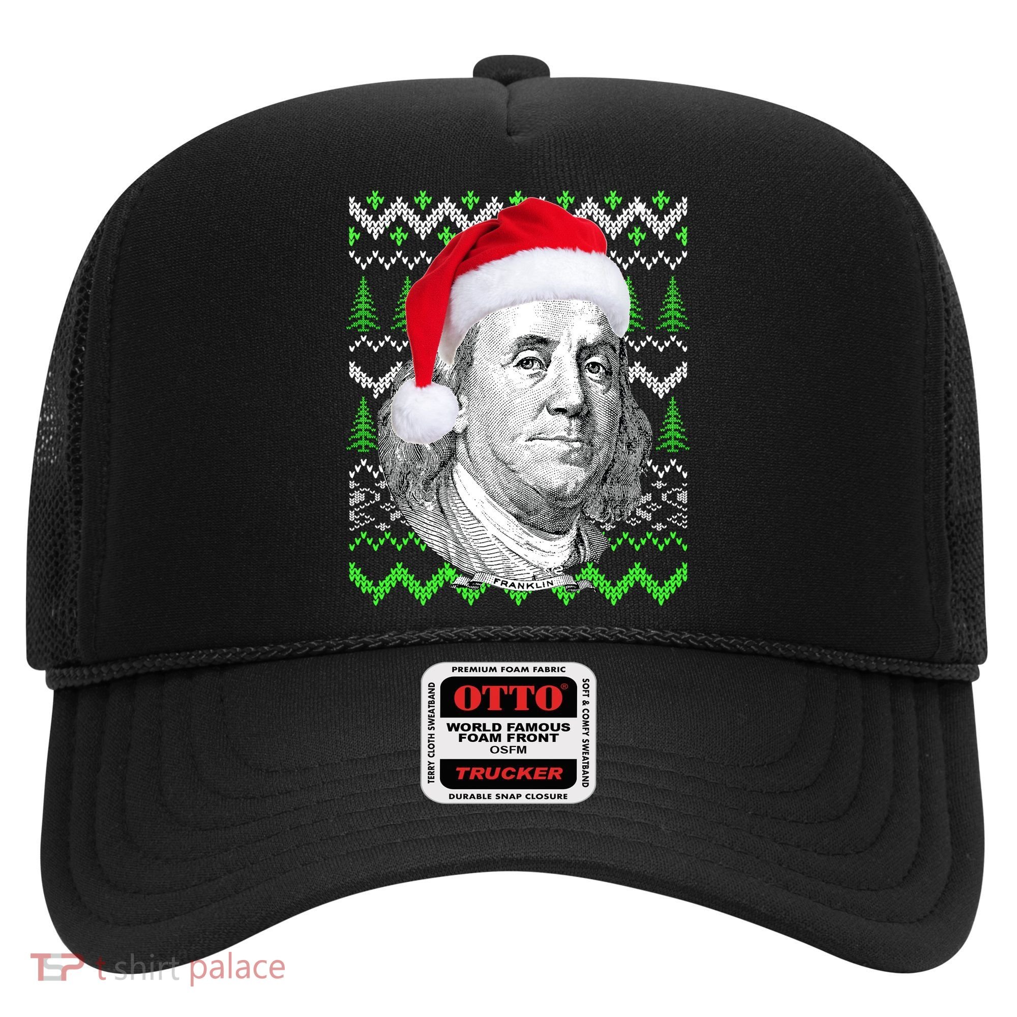 Benjamin Franklin Ugly Christmas Sweater Hat