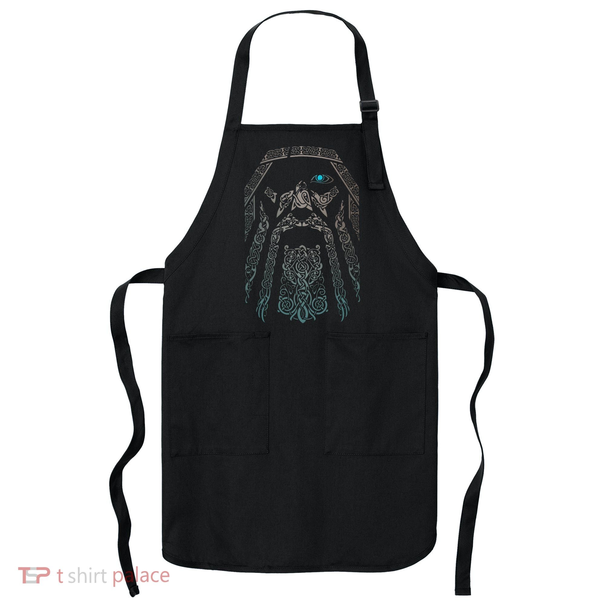 Blue Eye Oden God Apron