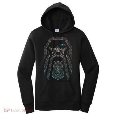 Blue Eye Oden God Women's Hoodie