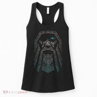 Blue Eye Oden God Women's Tank Top thumb 0