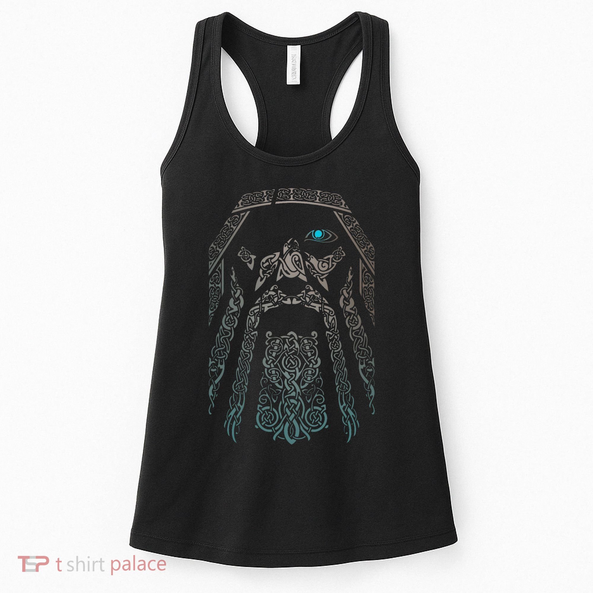 Blue Eye Oden God Women's Tank Top