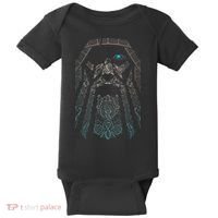 Blue Eye Oden God Baby Bodysuit thumb 0