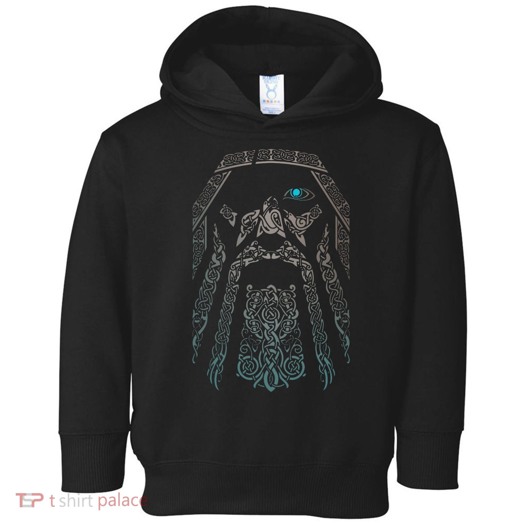 Blue Eye Oden God Toddler Hoodie