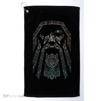 Blue Eye Oden God Golf Towel