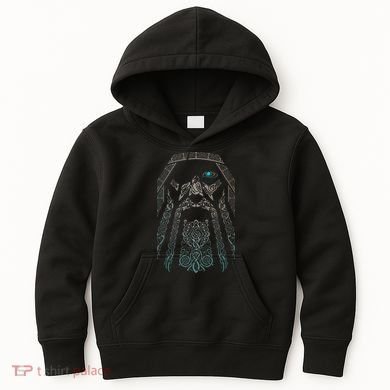 Blue Eye Oden God Kids Hoodie