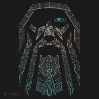 Blue Eye Oden God Kids Long Sleeve Shirt thumb 2