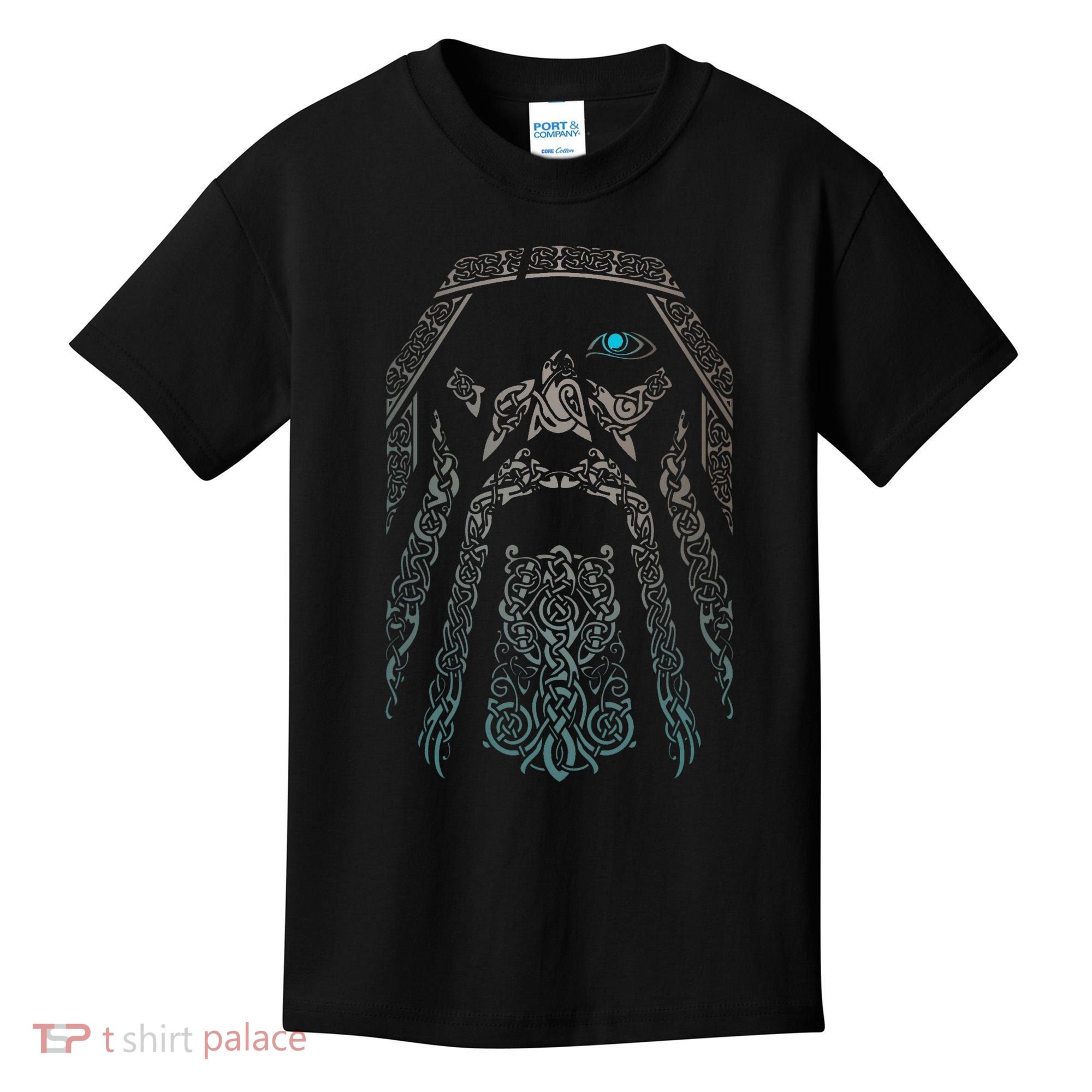Blue Eye Oden God Kids T-Shirt