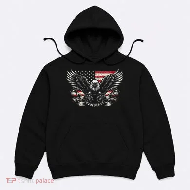 Bald Eagle Patriotic American Eagle Hoodie