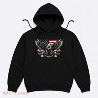 Bald Eagle Patriotic American Eagle Hoodie thumb 0
