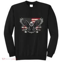 Bald Eagle Patriotic American Eagle Sweatshirt thumb 0