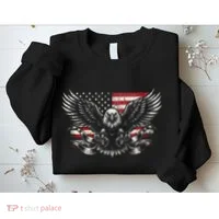 Bald Eagle Patriotic American Eagle Sweatshirt thumb 2