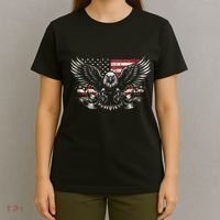 Bald Eagle Patriotic American Eagle T-Shirt thumb 4