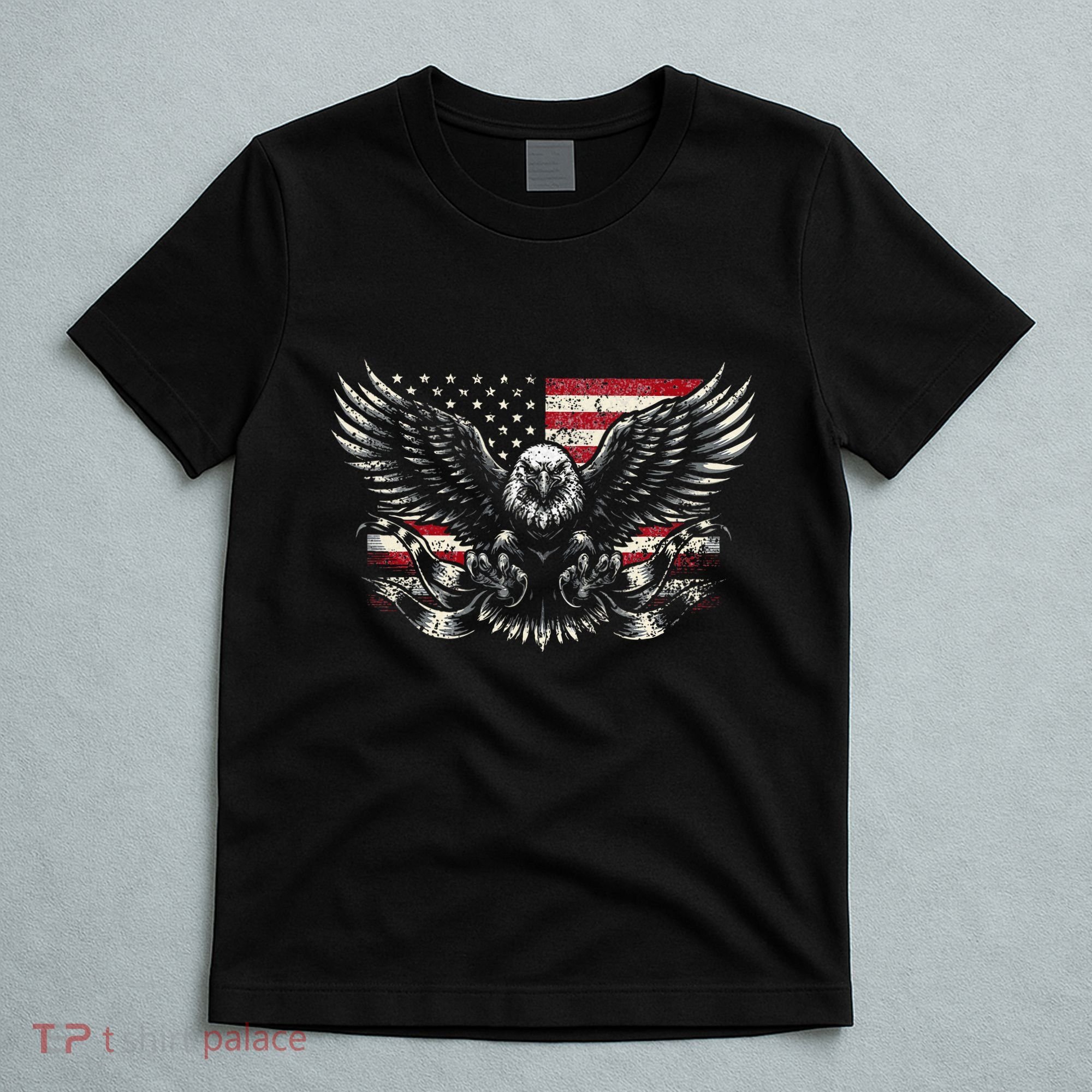 Bald Eagle Patriotic American Eagle T-Shirt