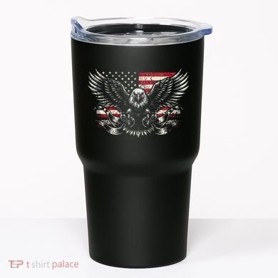 Bald Eagle Patriotic American Eagle Tumbler