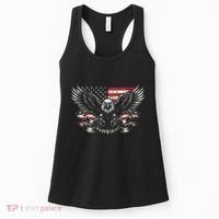 Bald Eagle Patriotic American Eagle Women's Tank Top thumb 0