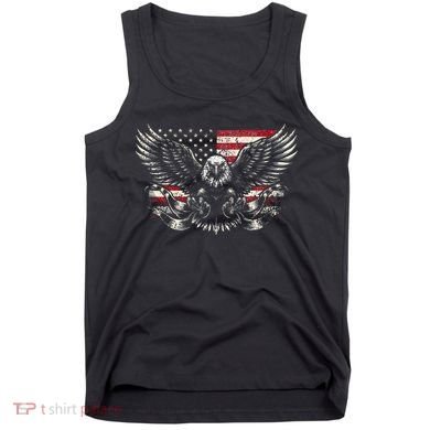 Bald Eagle Patriotic American Eagle Tank Top