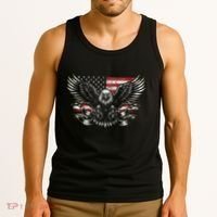 Bald Eagle Patriotic American Eagle Tank Top thumb 3