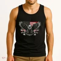 Bald Eagle Patriotic American Eagle Tank Top thumb 3