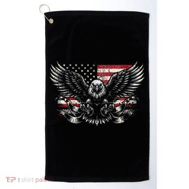 Bald Eagle Patriotic American Eagle Golf Towel