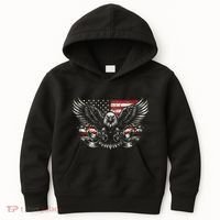 Bald Eagle Patriotic American Eagle Kids Hoodie thumb 0