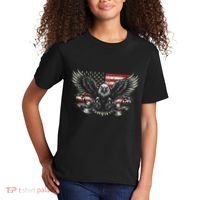 Bald Eagle Patriotic American Eagle Kids T-Shirt thumb 2