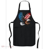 Bald Eagle & Patriotic American Flag 4th Of July Apron thumb 0