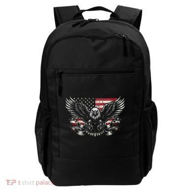 Bald Eagle Patriotic American Eagle Gift Backpack