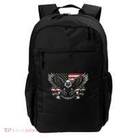 Bald Eagle Patriotic American Eagle Gift Backpack thumb 0