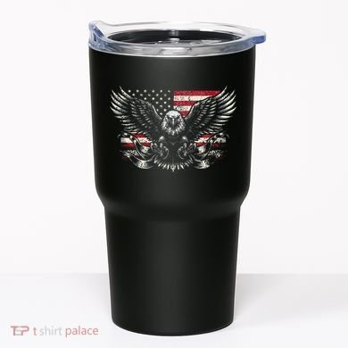 Bald Eagle Patriotic American Eagle Gift Tumbler