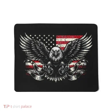 Bald Eagle Patriotic American Eagle Gift Mousepad